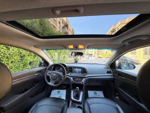 Hyundai Elantra AD 2019 Dark Blue Automatic Used for Sale in 6 October - 3