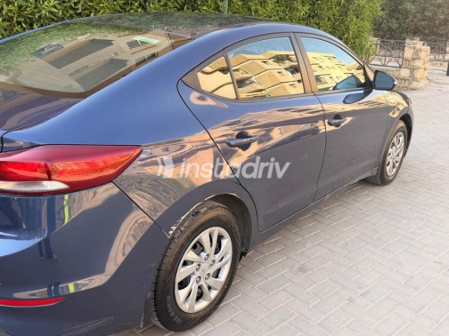 Hyundai Elantra AD 2019 Dark Blue Automatic Used for Sale in 6 October - 4