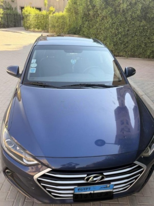Hyundai Elantra AD 2019 Dark Blue Automatic Used for Sale in 6 October