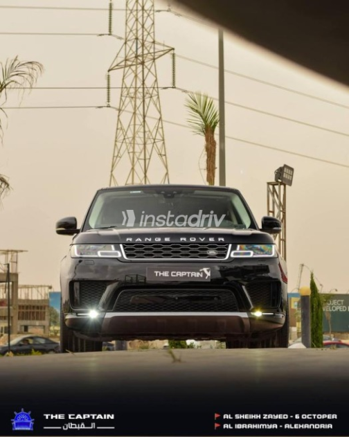 Land Rover Range Rover Sport 2020 Black Automatic Used for Sale in Sheikh Zayed City - 2