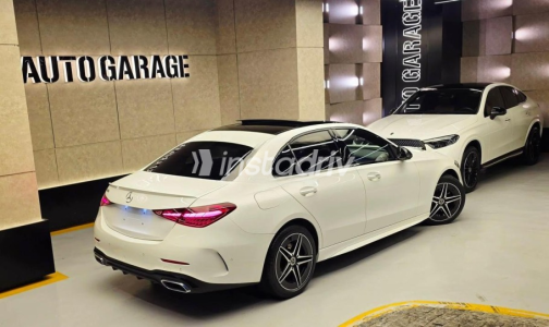 Mercedes C 200 2022 White Automatic Used for Sale in Alexandria - 2