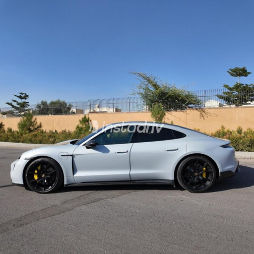 Porsche Taycan 2024 Gray Automatic Used for Sale in Cairo - 3