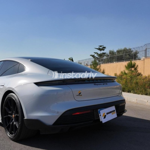 Porsche Taycan 2024 Gray Automatic Used for Sale in Cairo - 4