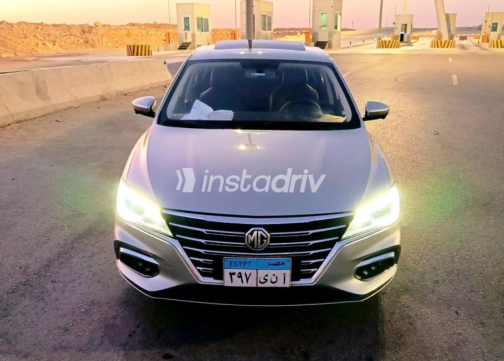 MG 5 2022 White Automatic Used for Sale in Greater Cairo ( Cairo + Giza) - 1