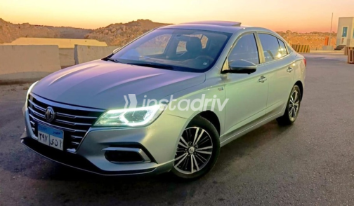 MG 5 2022 White Automatic Used for Sale in Greater Cairo ( Cairo + Giza) - 3