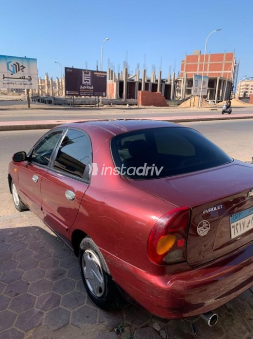 Chevrolet Lanos 2015 Dark Red Automatic Used for Sale in Damietta - 2