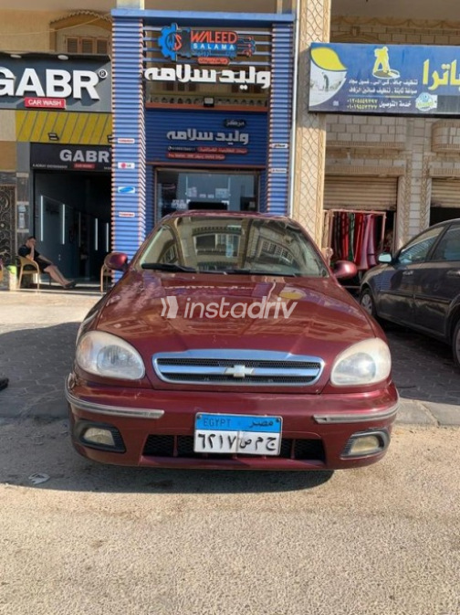 Chevrolet Lanos 2015 Dark Red Automatic Used for Sale in Damietta - 5