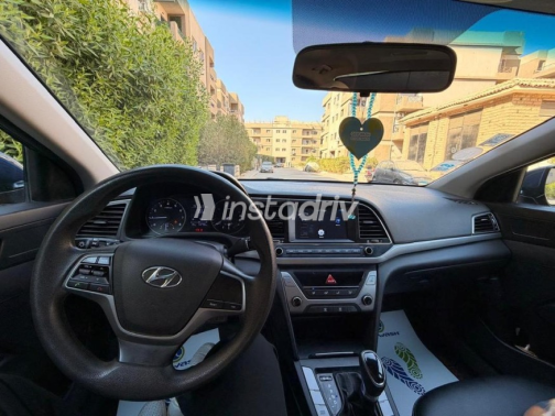 Hyundai Elantra AD 2019 Dark Blue Automatic Used for Sale in 6 October - 6