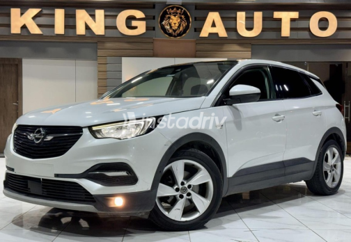 Opel Grandland 2020 White Automatic Used for Sale in Cairo - 1