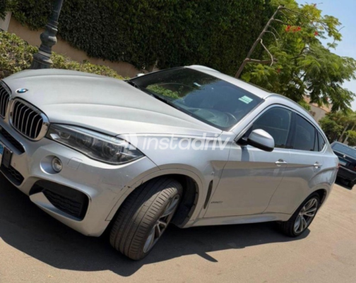 BMW X6 2018 Silver Automatic Used for Sale in Giza - 6