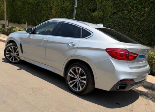 BMW X6 2018 Silver Automatic Used for Sale in Giza