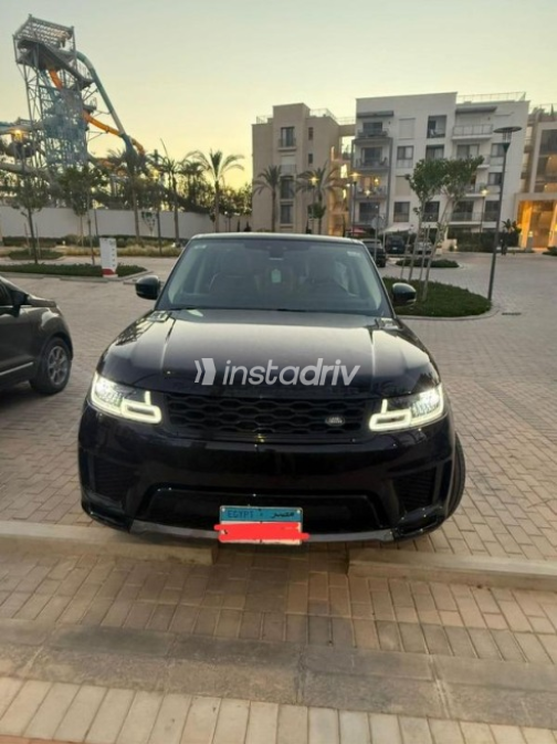 Land Rover Range Rover Sport 2020 Black Automatic Used for Sale in Cairo - 1