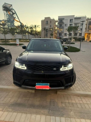 Land Rover Range Rover Sport 2020 Black Automatic Used for Sale in Cairo