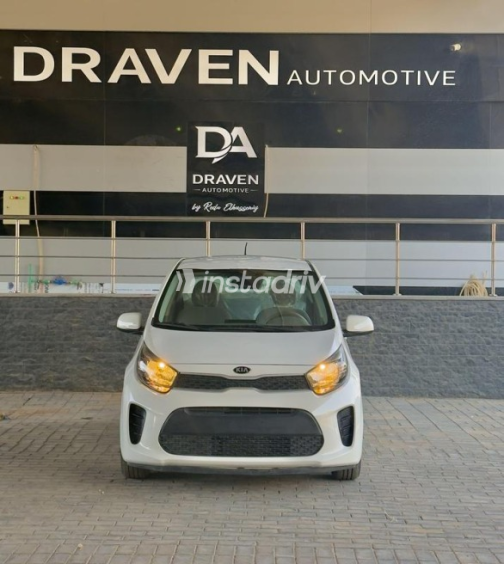 Kia Picanto 2020 White Automatic Used for Sale in Cairo - 2