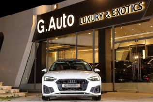 اودي A5 2022 أبيض أوتوماتيك مستعملة للبيع في الجيزة