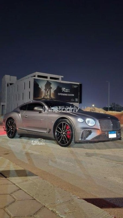 Bentley Continental GT 2020 Silver Automatic Used for Sale in Cairo - 1