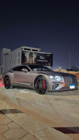 Bentley Continental GT 2020 Silver Automatic Used for Sale in Cairo