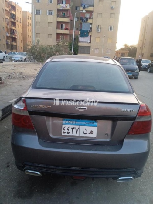 Chevrolet Aveo 2008 Gray Automatic Used for Sale in 6 October - 3