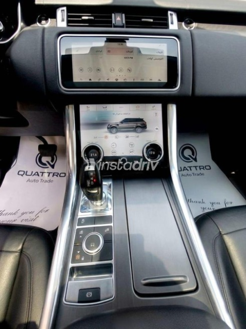 Land Rover Range Rover Sport 2021 Black Automatic Used for Sale in Sheikh Zayed City - 2