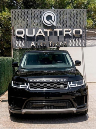 Land Rover Range Rover Sport 2021 Black Automatic Used for Sale in Sheikh Zayed City