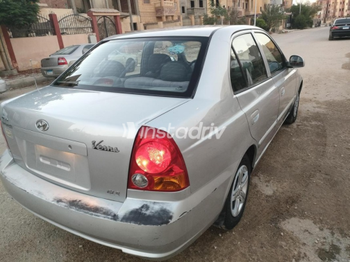 Hyundai Verna 2013 Silver Automatic Used for Sale in 6 October - 2