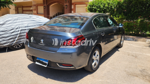 Peugeot 508 2015 Dark Gray Automatic Used for Sale in Cairo - 3