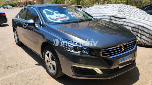 Peugeot 508 2015 Dark Gray Automatic Used for Sale in Cairo - 6