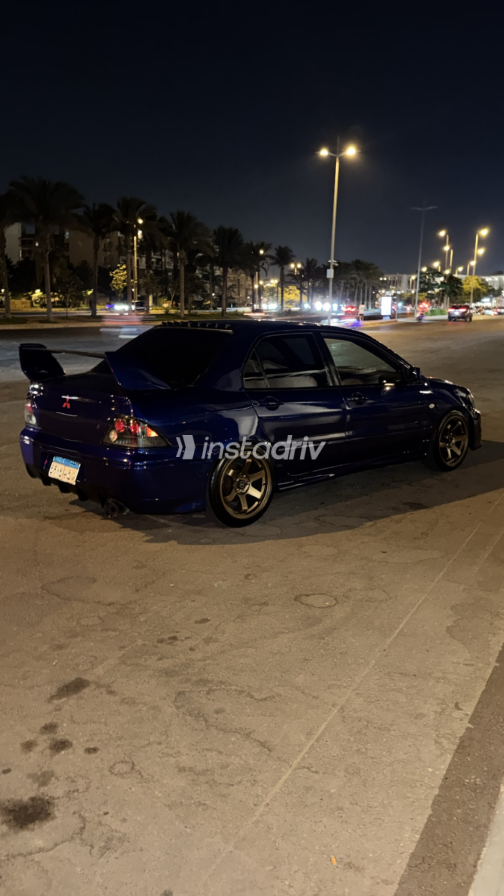 Mitsubishi Lancer 2002 Blue Manual Used for Sale in Madinaty - 2
