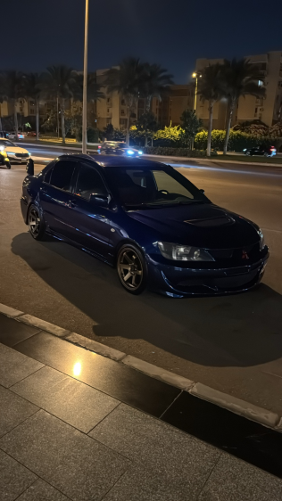 Mitsubishi Lancer 2002 Blue Manual Used for Sale in Madinaty