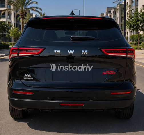 Haval H6 2026 Black Automatic Used for Sale in Giza - 4