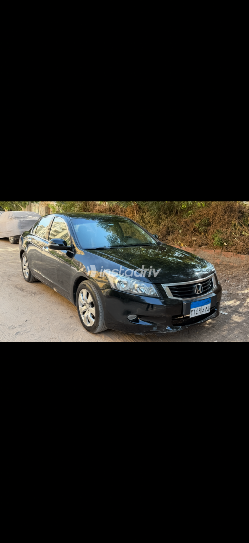 Honda Accord 2009 Black Automatic Used for Sale in El Haram - 1