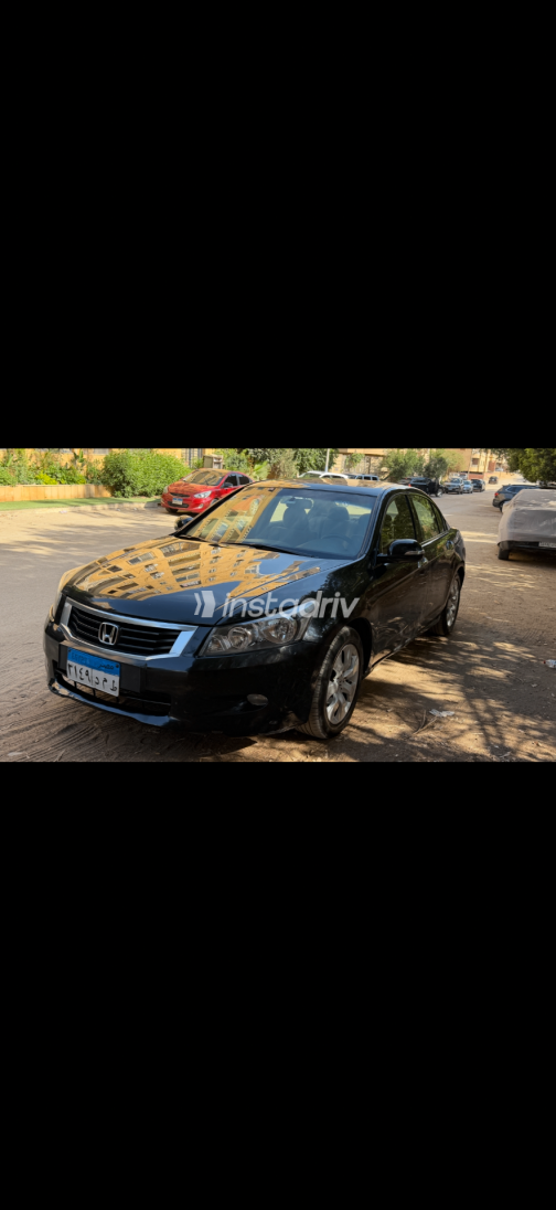 Honda Accord 2009 Black Automatic Used for Sale in El Haram - 4