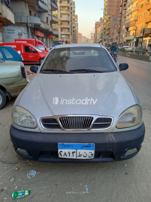 Daewoo Lanos 2 1997 Silver Manual Used for Sale in Qalyubia - 3