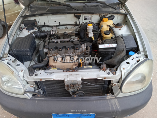 Daewoo Lanos 2 1997 Silver Manual Used for Sale in Qalyubia - 7