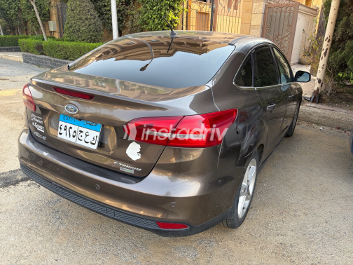Ford Focus 2017 Brown Automatic Used for Sale in Cairo - 3