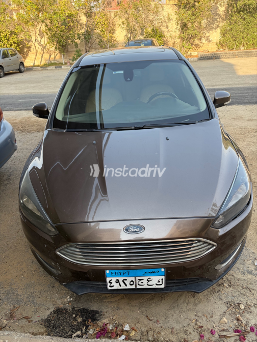 Ford Focus 2017 Brown Automatic Used for Sale in Cairo - 5