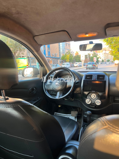 Nissan Sunny 2013 Black Automatic Used for Sale in Kafr Shukr - 1