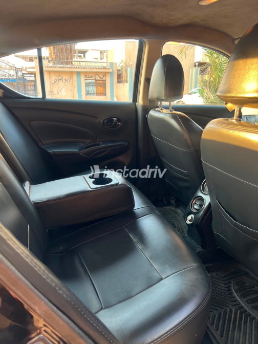 Nissan Sunny 2013 Black Automatic Used for Sale in Kafr Shukr - 6