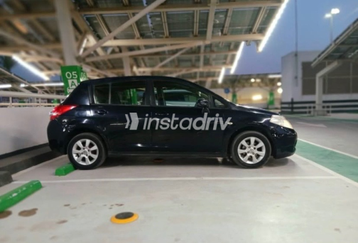Nissan Tiida 2010 Black Automatic Used for Sale in Heliopolis - 4
