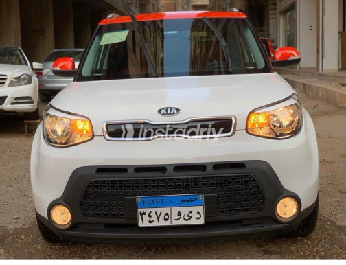 Kia Soul 2016 White Automatic Used for Sale in Mansoura - 4