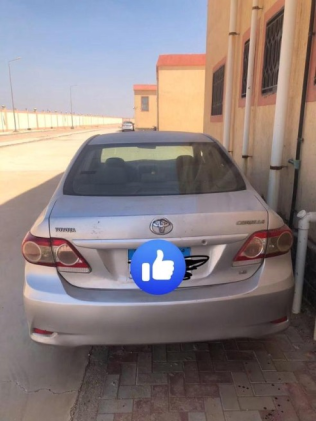 Toyota Corolla 2012 Silver Automatic Used for Sale in Sadat City
