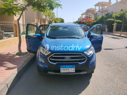 فورد ايكو سبورت 2022 أزرق أوتوماتيك مستعملة للبيع في الإسكندرية - 2
