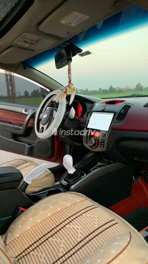 Kia Cerato 2012 White Automatic Used for Sale in Tanta - 7