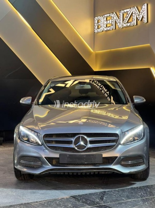 Mercedes C 180 2015 Silver Automatic Used for Sale in Cairo - 1