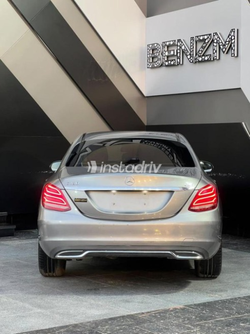 Mercedes C 180 2015 Silver Automatic Used for Sale in Cairo - 10