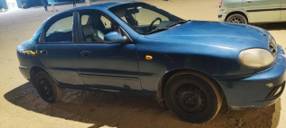 Daewoo Lanos 2 2000 Dark Blue Automatic Used for Sale in 10th of Ramadan