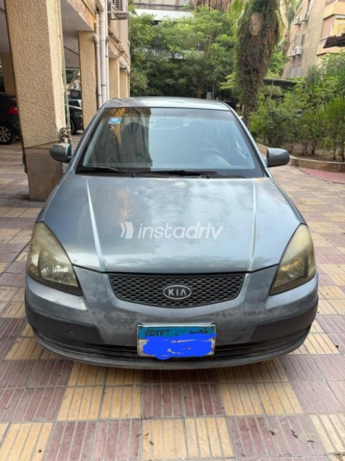 Kia Rio 2009 Gray Automatic Used for Sale in Nasr city - 1