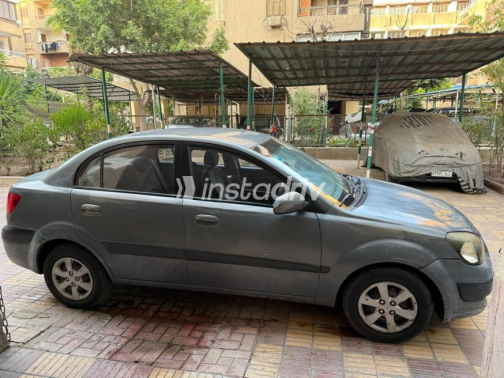 Kia Rio 2009 Gray Automatic Used for Sale in Nasr city - 3