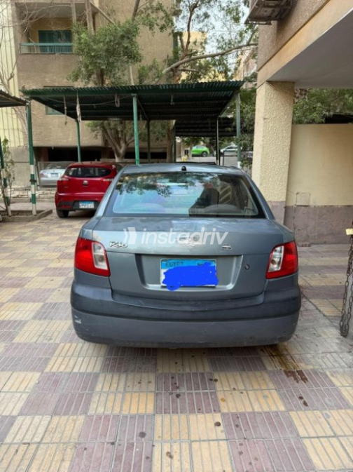 Kia Rio 2009 Gray Automatic Used for Sale in Nasr city - 4