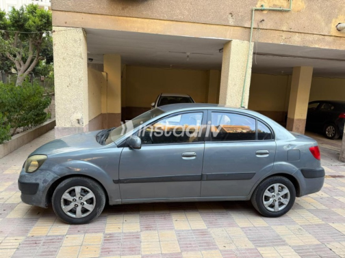 Kia Rio 2009 Gray Automatic Used for Sale in Nasr city - 6